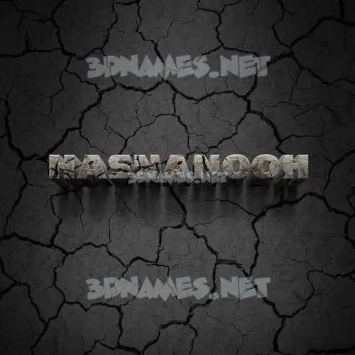 hasnanooh in Cracked Stone style - 3D name wallpaper hasnanooh in Cracked Stone style - 3D name wallpaper