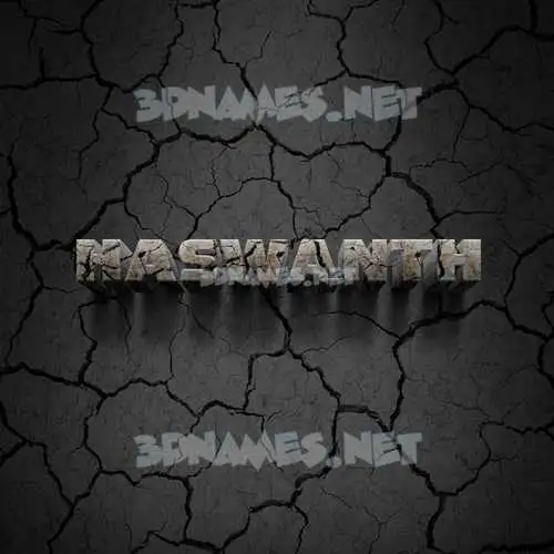 haswanth in Cracked Stone style - 3D name wallpaper haswanth in Cracked Stone style - 3D name wallpaper