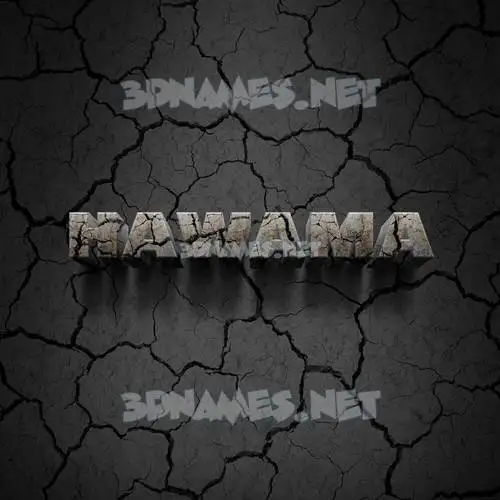 hawama in Cracked Stone style - 3D name wallpaper hawama in Cracked Stone style - 3D name wallpaper