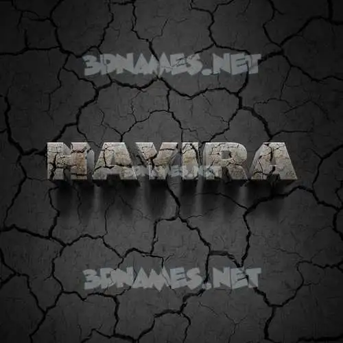 hayira in Cracked Stone style - 3D name wallpaper hayira in Cracked Stone style - 3D name wallpaper