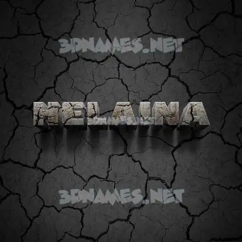 helaina in Cracked Stone style - 3D name wallpaper