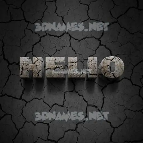 helio in Cracked Stone style - 3D name wallpaper helio in Cracked Stone style - 3D name wallpaper
