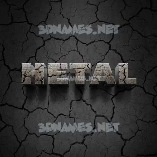 hetal in Cracked Stone style - 3D name wallpaper hetal in Cracked Stone style - 3D name wallpaper