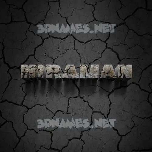 hiraman in Cracked Stone style - 3D name wallpaper hiraman in Cracked Stone style - 3D name wallpaper