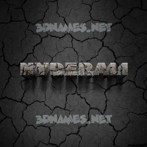 hyderali in Cracked Stone style - 3D name wallpaper hyderali in Cracked Stone style - 3D name wallpaper