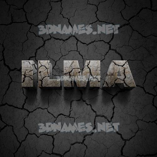Preview of Cracked Stone 3D name for "ilma"
