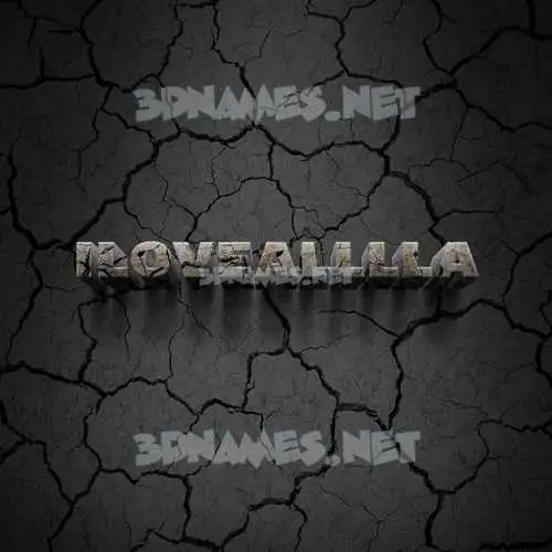 ilovealllla in Cracked Stone style - 3D name wallpaper ilovealllla in Cracked Stone style - 3D name wallpaper