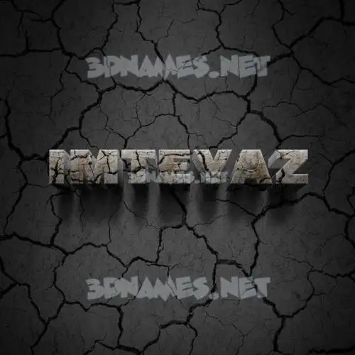 imteyaz in Cracked Stone style - 3D name wallpaper imteyaz in Cracked Stone style - 3D name wallpaper
