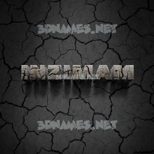 inzimam in Cracked Stone style - 3D name wallpaper inzimam in Cracked Stone style - 3D name wallpaper