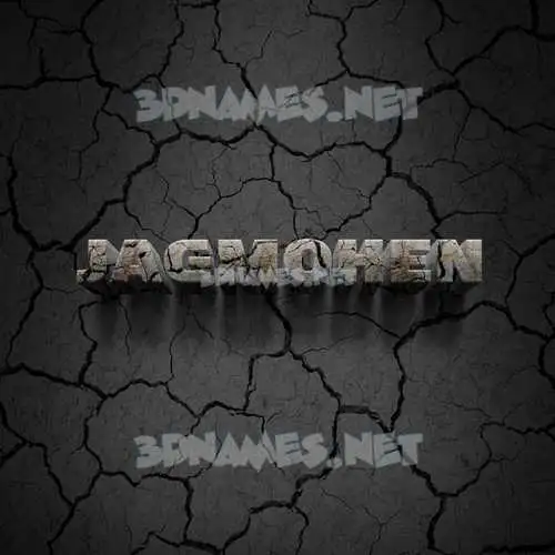 jagmohen in Cracked Stone style - 3D name wallpaper jagmohen in Cracked Stone style - 3D name wallpaper