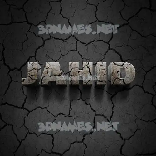 jahid in Cracked Stone style - 3D name wallpaper jahid in Cracked Stone style - 3D name wallpaper