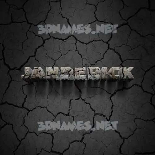 janderick in Cracked Stone style - 3D name wallpaper janderick in Cracked Stone style - 3D name wallpaper