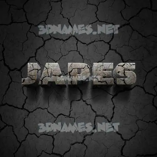 japes in Cracked Stone style - 3D name wallpaper japes in Cracked Stone style - 3D name wallpaper