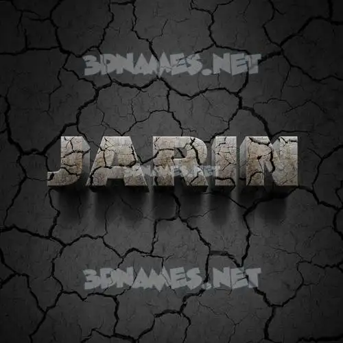 jarin in Cracked Stone style - 3D name wallpaper jarin in Cracked Stone style - 3D name wallpaper