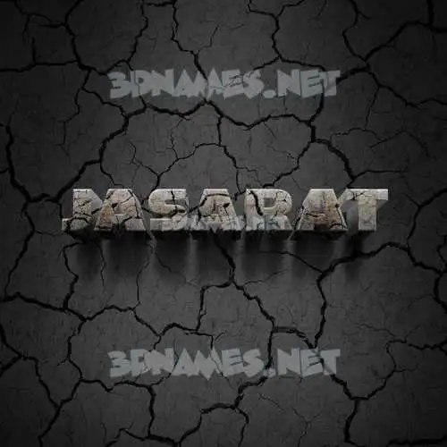 jasarat in Cracked Stone style - 3D name wallpaper jasarat in Cracked Stone style - 3D name wallpaper