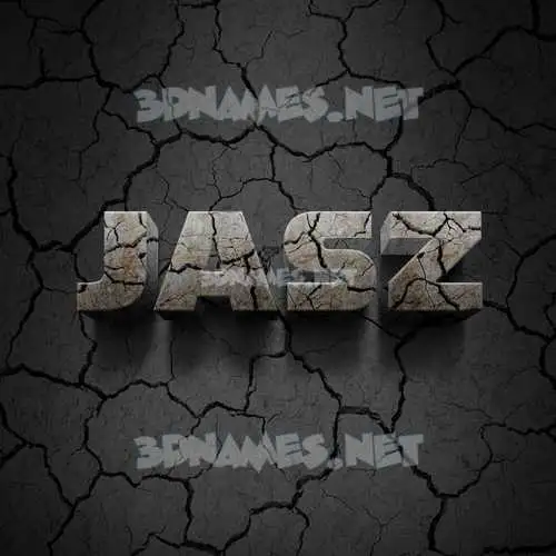 jasz in Cracked Stone style - 3D name wallpaper jasz in Cracked Stone style - 3D name wallpaper
