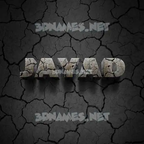 jayad in Cracked Stone style - 3D name wallpaper jayad in Cracked Stone style - 3D name wallpaper