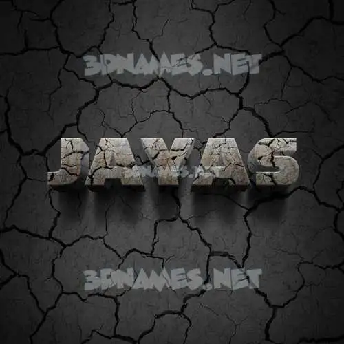 jayas in Cracked Stone style - 3D name wallpaper jayas in Cracked Stone style - 3D name wallpaper