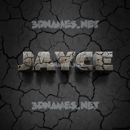 jayce in Cracked Stone style - 3D name wallpaper jayce in Cracked Stone style - 3D name wallpaper