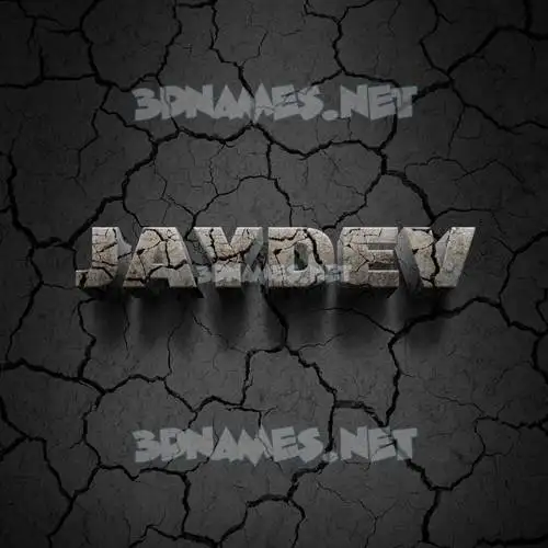 jaydev in Cracked Stone style - 3D name wallpaper jaydev in Cracked Stone style - 3D name wallpaper