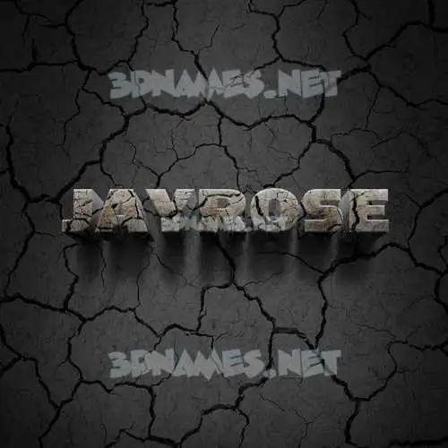 jayrose in Cracked Stone style - 3D name wallpaper jayrose in Cracked Stone style - 3D name wallpaper