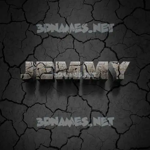 jemmy in Cracked Stone style - 3D name wallpaper jemmy in Cracked Stone style - 3D name wallpaper