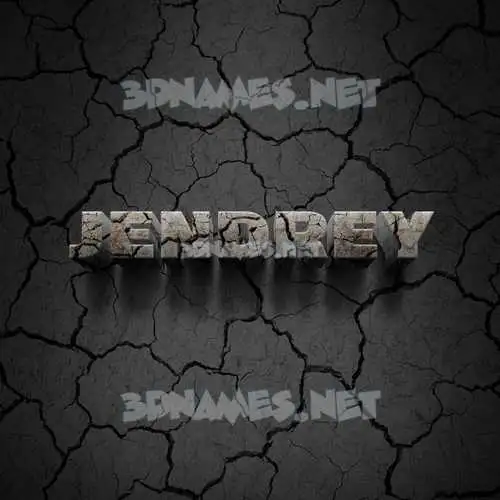 jendrey in Cracked Stone style - 3D name wallpaper jendrey in Cracked Stone style - 3D name wallpaper