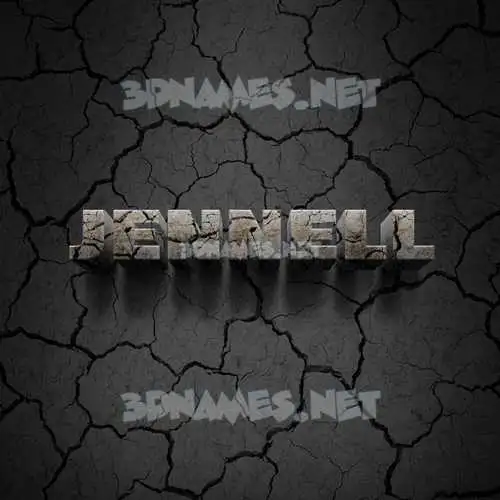 jennell in Cracked Stone style - 3D name wallpaper jennell in Cracked Stone style - 3D name wallpaper
