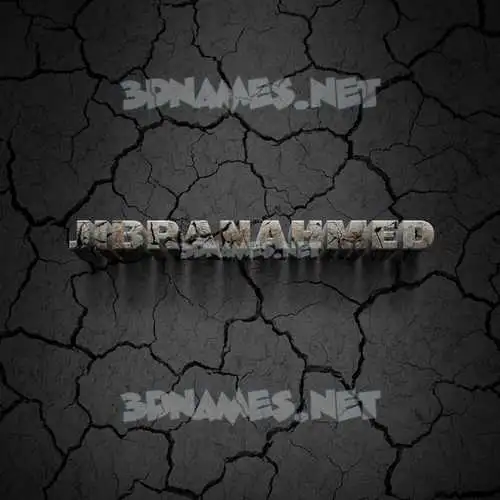 jibranahmed in Cracked Stone style - 3D name wallpaper jibranahmed in Cracked Stone style - 3D name wallpaper
