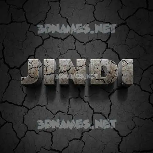 jindi in Cracked Stone style - 3D name wallpaper jindi in Cracked Stone style - 3D name wallpaper