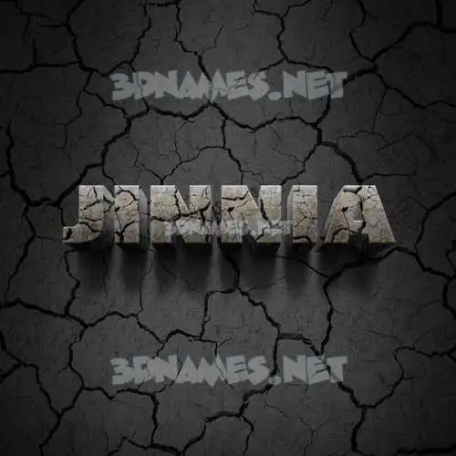 jinnia in Cracked Stone style - 3D name wallpaper jinnia in Cracked Stone style - 3D name wallpaper
