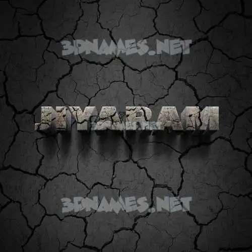 jiyaram in Cracked Stone style - 3D name wallpaper jiyaram in Cracked Stone style - 3D name wallpaper