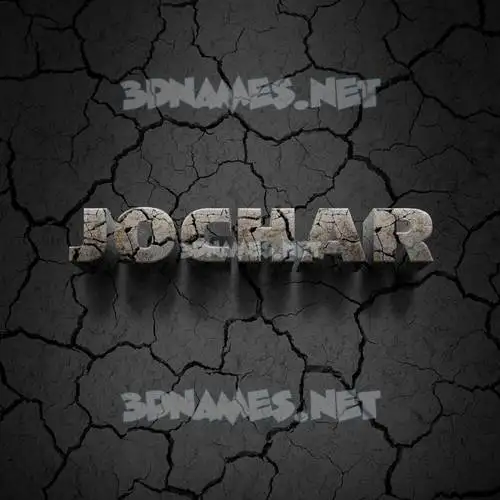 jochar in Cracked Stone style - 3D name wallpaper jochar in Cracked Stone style - 3D name wallpaper