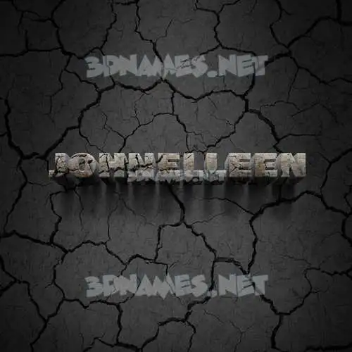 johnelleen in Cracked Stone style - 3D name wallpaper johnelleen in Cracked Stone style - 3D name wallpaper