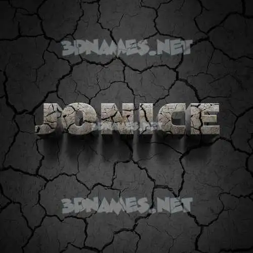 jonice in Cracked Stone style - 3D name wallpaper jonice in Cracked Stone style - 3D name wallpaper