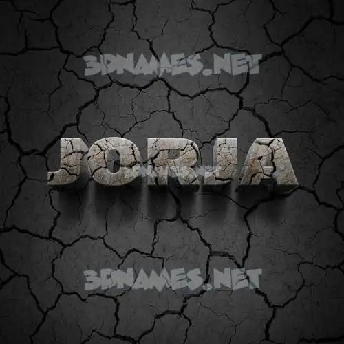 jorja in Cracked Stone style - 3D name wallpaper jorja in Cracked Stone style - 3D name wallpaper