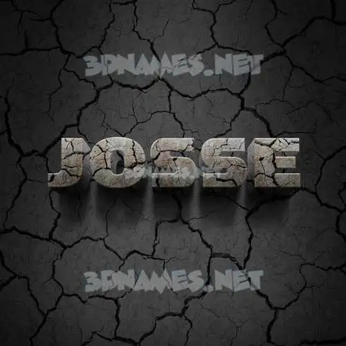 josse in Cracked Stone style - 3D name wallpaper josse in Cracked Stone style - 3D name wallpaper