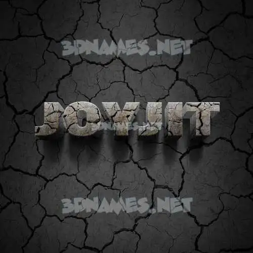 joyjit in Cracked Stone style - 3D name wallpaper joyjit in Cracked Stone style - 3D name wallpaper