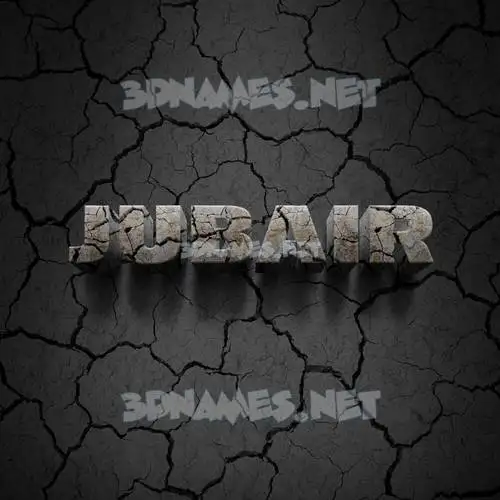 jubair in Cracked Stone style - 3D name wallpaper jubair in Cracked Stone style - 3D name wallpaper