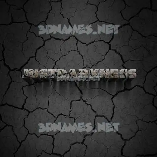 justdarkness in Cracked Stone style - 3D name wallpaper justdarkness in Cracked Stone style - 3D name wallpaper