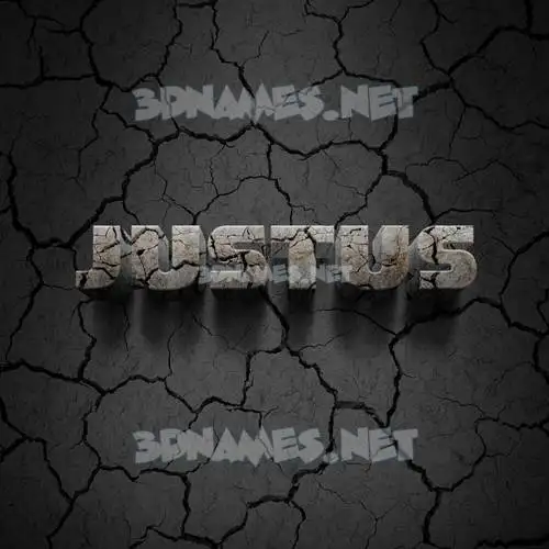 justus in Cracked Stone style - 3D name wallpaper justus in Cracked Stone style - 3D name wallpaper