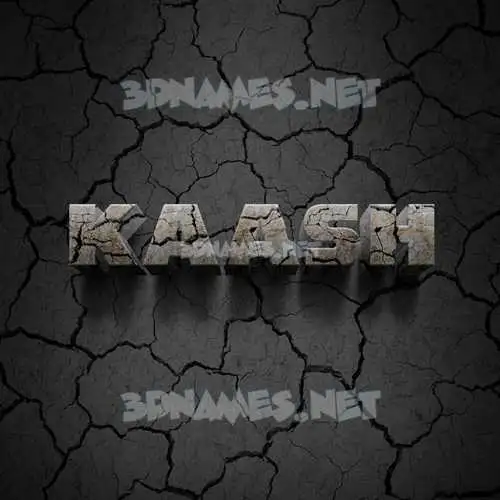 kaash in Cracked Stone style - 3D name wallpaper kaash in Cracked Stone style - 3D name wallpaper