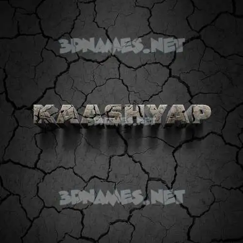 kaashyap in Cracked Stone style - 3D name wallpaper kaashyap in Cracked Stone style - 3D name wallpaper