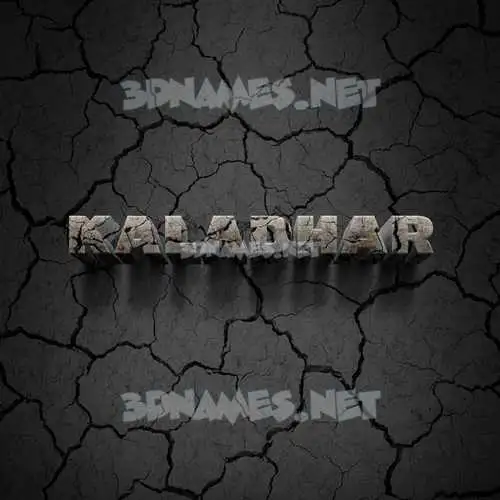 kaladhar in Cracked Stone style - 3D name wallpaper kaladhar in Cracked Stone style - 3D name wallpaper