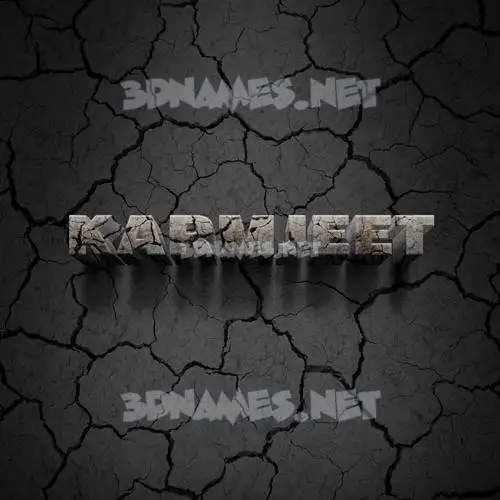 karmjeet in Cracked Stone style - 3D name wallpaper karmjeet in Cracked Stone style - 3D name wallpaper