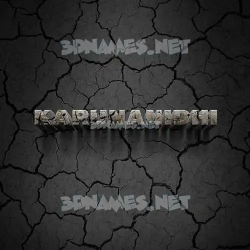 karunanidhi in Cracked Stone style - 3D name wallpaper karunanidhi in Cracked Stone style - 3D name wallpaper