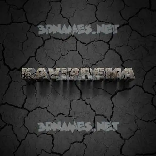 kaviprema in Cracked Stone style - 3D name wallpaper kaviprema in Cracked Stone style - 3D name wallpaper