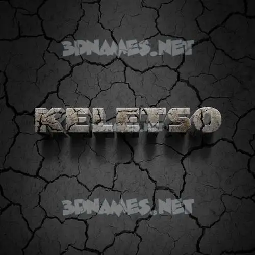 keletso in Cracked Stone style - 3D name wallpaper keletso in Cracked Stone style - 3D name wallpaper