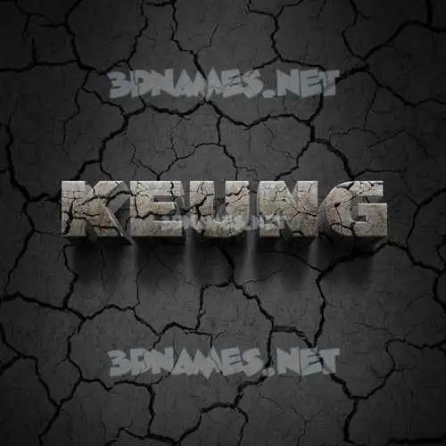 keung in Cracked Stone style - 3D name wallpaper keung in Cracked Stone style - 3D name wallpaper