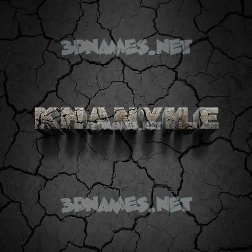 khanyile in Cracked Stone style - 3D name wallpaper khanyile in Cracked Stone style - 3D name wallpaper
